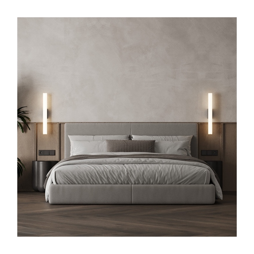 LED fürdőszobai tükörvilágítás LINEA LED/12W/230V 3000/4000/6000K IP44 61 cm fényes króm