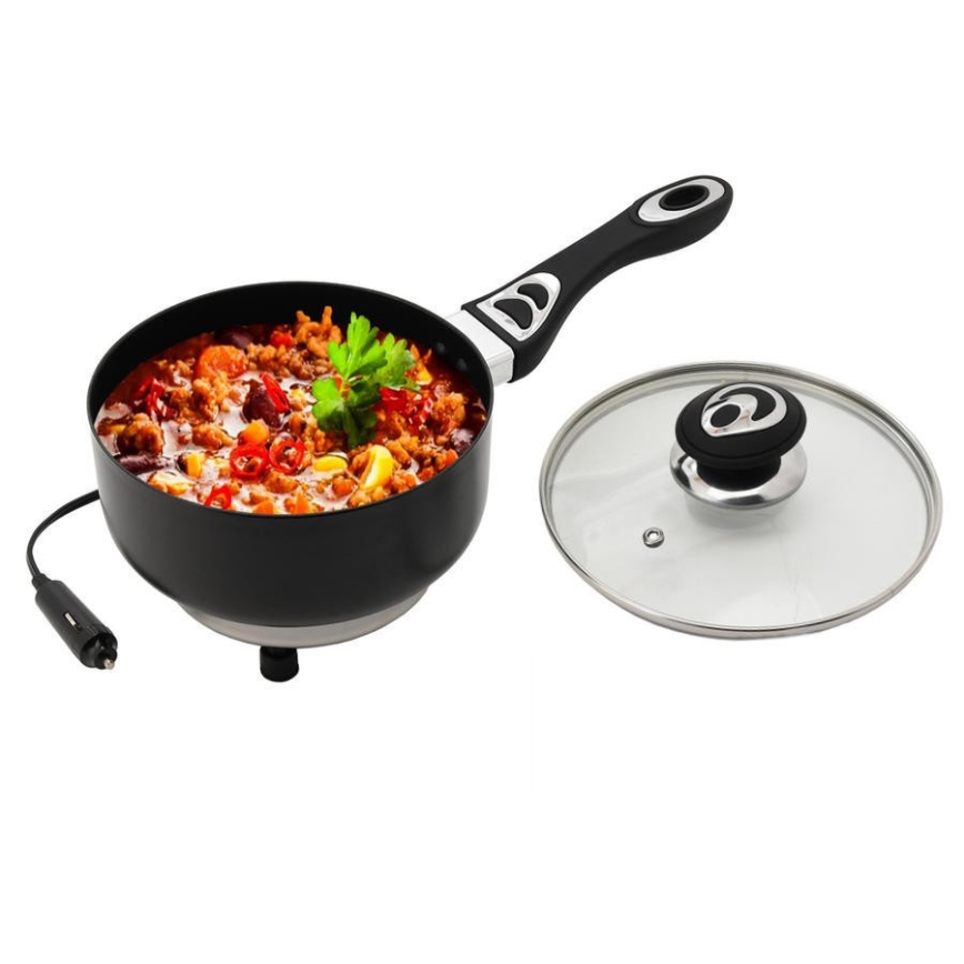 Fűtőedény fedéllel 165W/12V 1,9 l