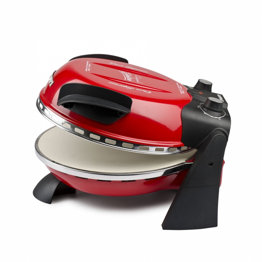 G3Ferrari G1000602 - DELIZIA pizzasütő 1200W/230V, piros