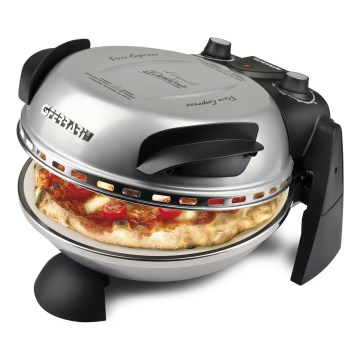 G3Ferrari G1000606 - Pizzasütő DELIZIA 1200W/230V ezüstszínű
