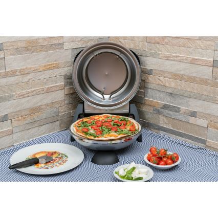 G3Ferrari G1000606 - Pizzasütő DELIZIA 1200W/230V ezüstszínű