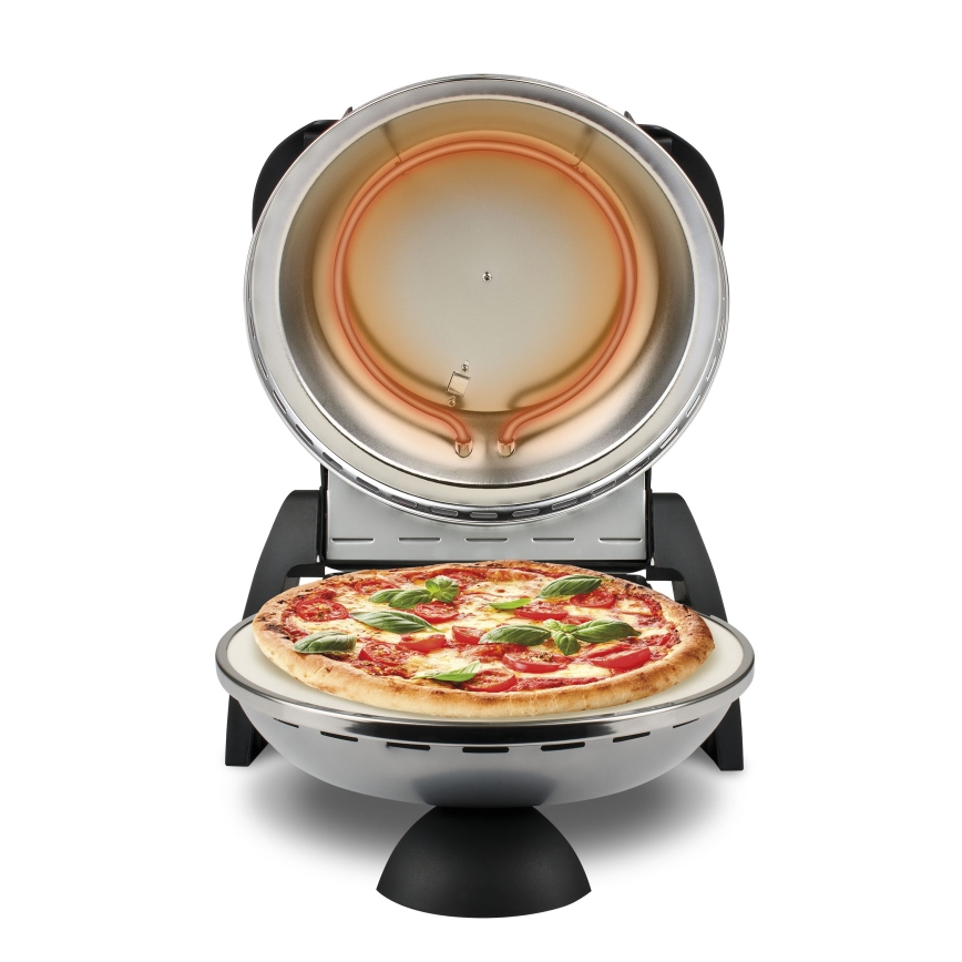 G3Ferrari G1000606 - Pizzasütő DELIZIA 1200W/230V ezüstszínű