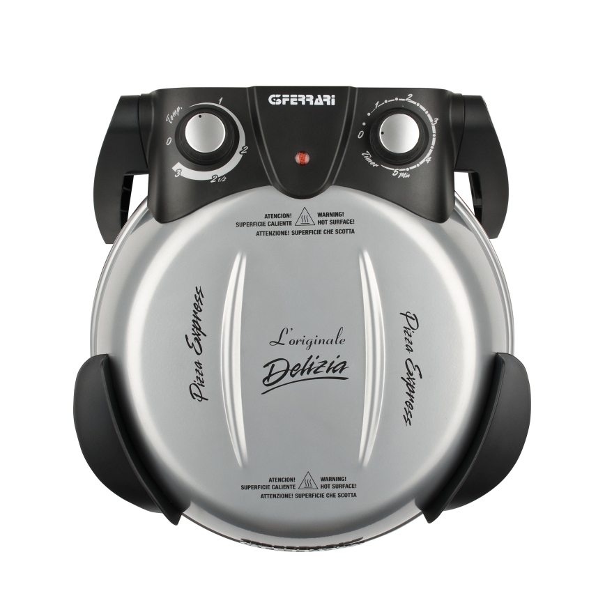 G3Ferrari G1000606 - Pizzasütő DELIZIA 1200W/230V ezüstszínű