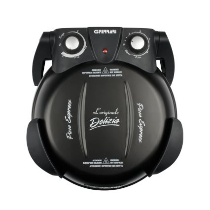G3Ferrari G1000610 - DELIZIA pizzasütő 1200W/230V fekete