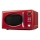 G3Ferrari G1015502 - Grillel ellátott mikrohullámú sütő, 1150 W / 230 V, 20 l, piros