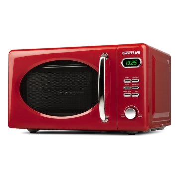 G3Ferrari G1015502 - Mikrohullámú sütő grillfunkcióval 1150W/230V 20 l piros