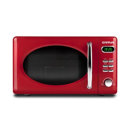 G3Ferrari G1015502 - Mikrohullámú sütő grillfunkcióval 1150W/230V 20 l piros
