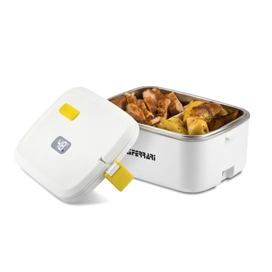 G3Ferrari G1016601 - Elektromos ételmelegítő VITTO 48W/230V 0,8 l fehér/sárga