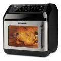 G3Ferrari G1018700 - Multifunkciós sütő FRIGGISANO 1700W/230V 13 l fekete/rozsdamentes acél