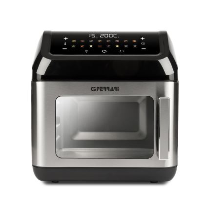 G3Ferrari G1018700 - Multifunkciós sütő FRIGGISANO 1700W/230V 13 l fekete/rozsdamentes acél