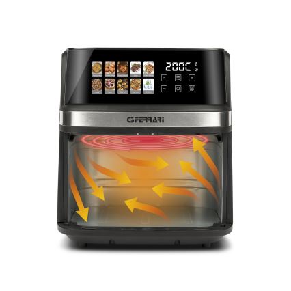 G3Ferrari G1021200 - Forrólevegős fritőz FRIGGISANO 1700W/230V 8 l fekete