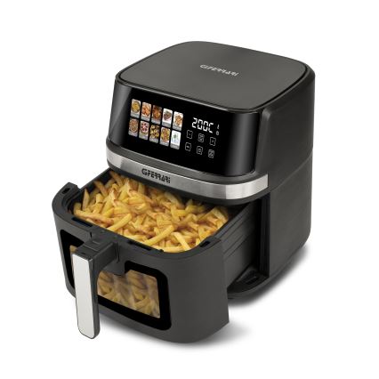 G3Ferrari G1021200 - Forrólevegős fritőz FRIGGISANO 1700W/230V 8 l fekete