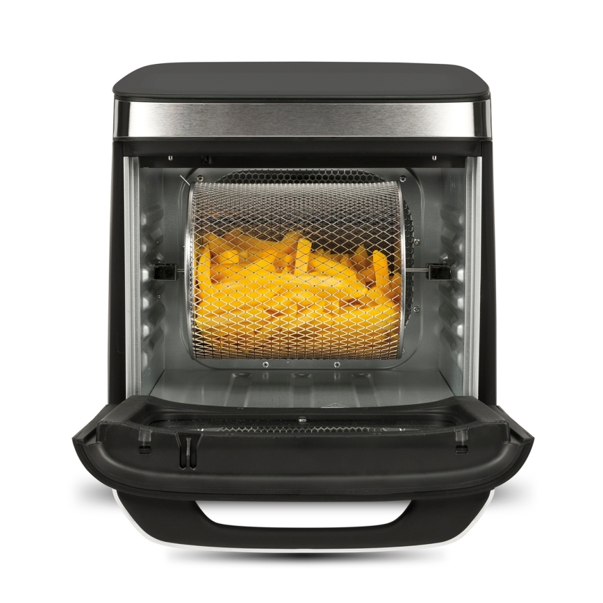 G3Ferrari G1021900 - FRIGGISANO forró levegős fritőz 1800W/230V 13 l rozsdamentes acél/fekete