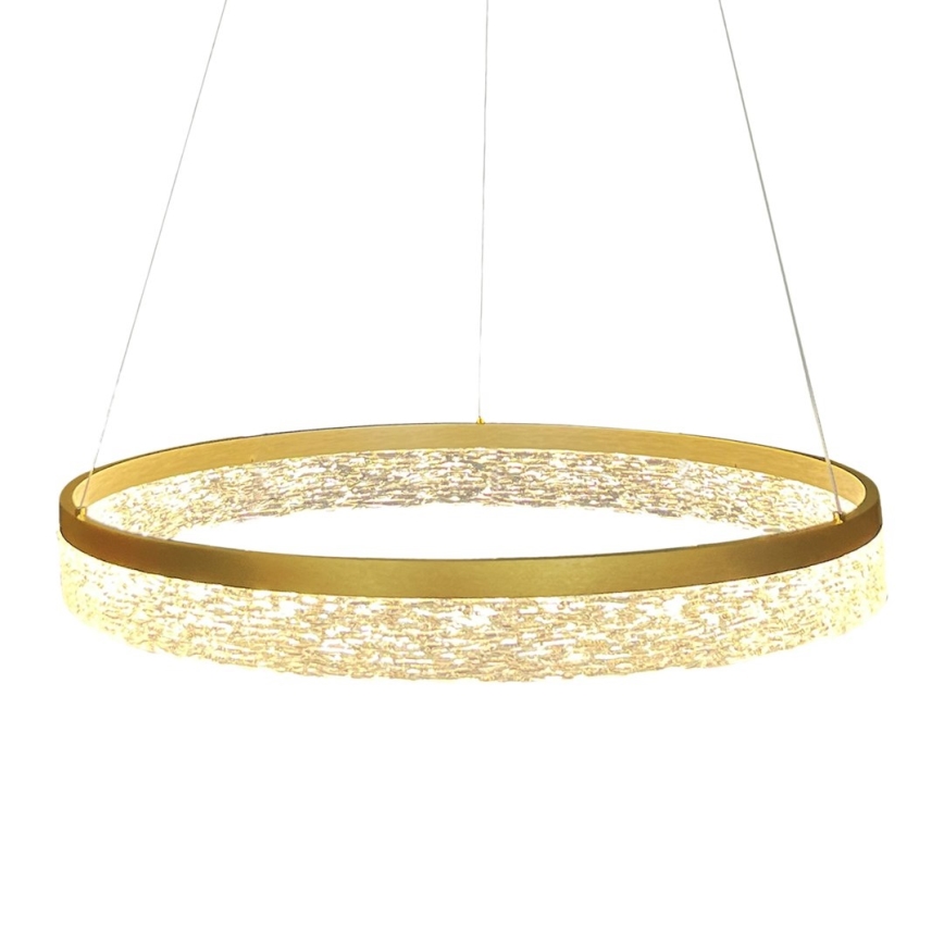 GALA LED csillár kábelen LED/25W/230V Ø 50 cm arany