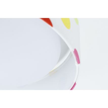 LED Dimmeres gyerekszoba mennyezeti lámpa SMART GALAXY KIDS LED/24W/230V 3000-6500K színes pöttyök + távirányító