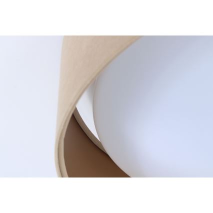 LED mennyezeti lámpa GALAXY LED/24W/230V átm. 44 cm bézs/arany