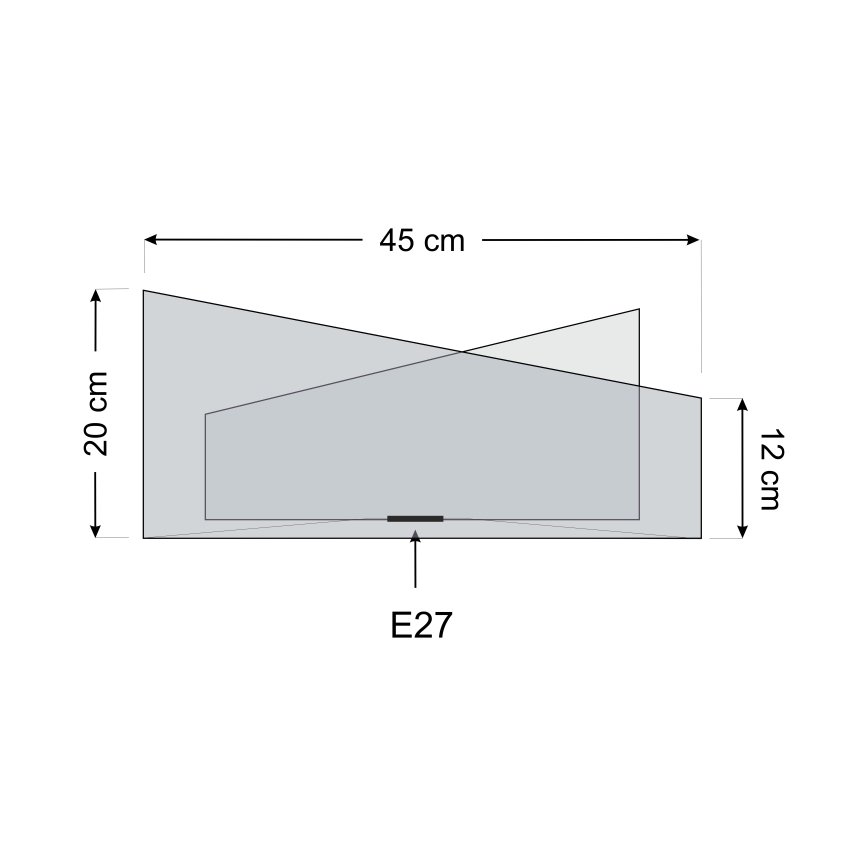 Univerzális GALAXY E27 lámpabúra, 45 cm átmérő, bézs/fehér/arany