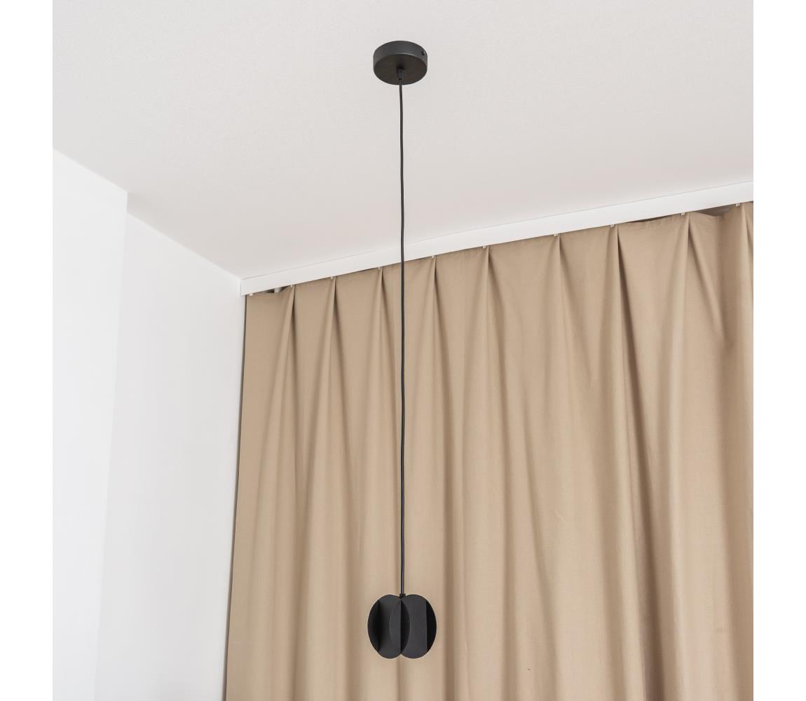 GAMBIT kábeles csillár 1xGU10/10W/230V, fekete W