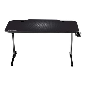 Gaming asztal 140 x 66 cm fekete