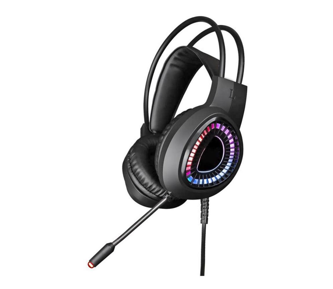 Gaming LED RGB fülhallgató VARR 7.1 mikrofonnal VH8010
