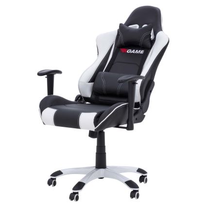 Gaming szék fekete/fehér