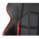 Gaming szék VARR Monza fekete/piros