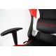 Gaming szék VARR Silverstone fekete/piros