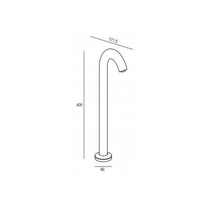 Gardino LX1401-650 - LED Kültéri lámpa ORCHIDEE LED/4W/230V IP65