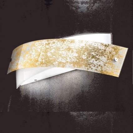 Gea Luce CAMILLA A M oro - Fali lámpa CAMILLA 4xE14/28W/230V 54 cm arany