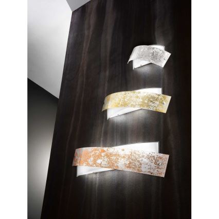 Gea Luce CAMILLA A P oro - Fali lámpa CAMILLA 2xE14/28W/230V 34 cm arany