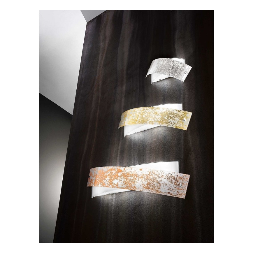 Gea Luce CAMILLA A P oro - Fali lámpa CAMILLA 2xE14/28W/230V 34 cm arany