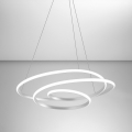 Gea Luce DIVA S G BIANCO - LED Dimmelhető csillár zsinóron DIVA LED/44W/230V fehér