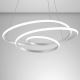 Gea Luce DIVA S G BIANCO - LED Dimmelhető csillár zsinóron DIVA LED/44W/230V fehér