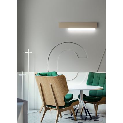 Gea Luce DOHA A G T - LED Fali lámpa DOHA LED/25W/230V 70 cm bézs