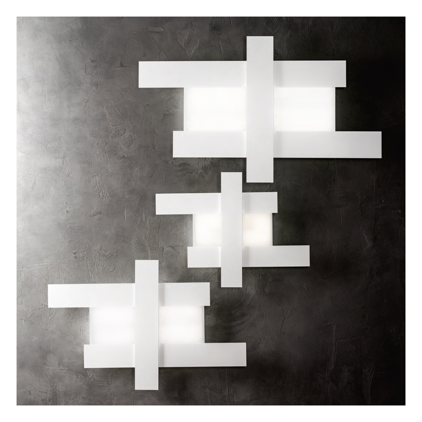 Gea Luce DOHA P G B - LED Mennyezeti lámpa DOHA LED/50W/230V 104 cm fehér