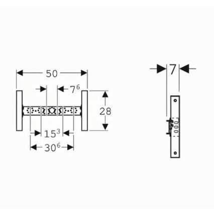Geberit 111.770.00.2 - Duofix beépíthető modul csaptelephez