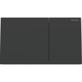 Geberit 115.622.14.1 - Sigma70 nyomólap 25x14,6 cm matt fekete