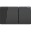 Geberit 115.622.SJ.1 - Sigma70 nyomólap 25x14,6 cm fekete