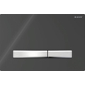 Geberit 115.788.DW.2 - Sigma50 öblítőnyomólap 24,6x16,4 cm fekete/matt króm