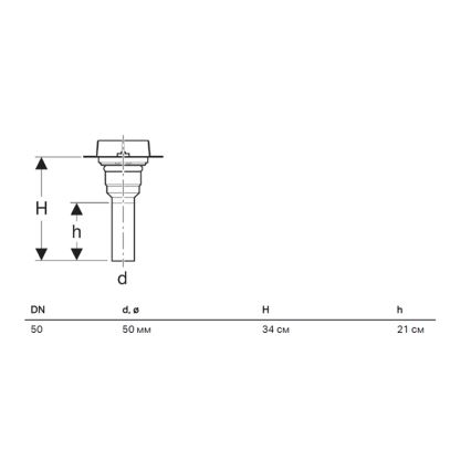 Geberit 154.153.00.1 - CleanLine 20-250 mm lefolyócsatorna szerelőkészlet