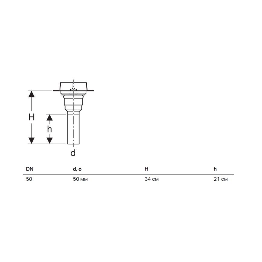 Geberit 154.153.00.1 - CleanLine 20-250 mm lefolyócsatorna szerelőkészlet