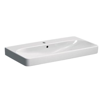 Geberit 500.251.01.1 - Smyle Square függesztett mosdó 90x48 cm kerámia/fehér