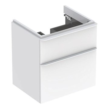 Geberit 500.352.00.1 - Smyle Square mosdó alatti szekrény, 61,7x58,4 cm, fehér