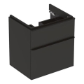 Geberit 500.352.JK.1 - Smyle Square mosdó alatti fürdőszobaszekrény 61,7x58,4 cm antracit