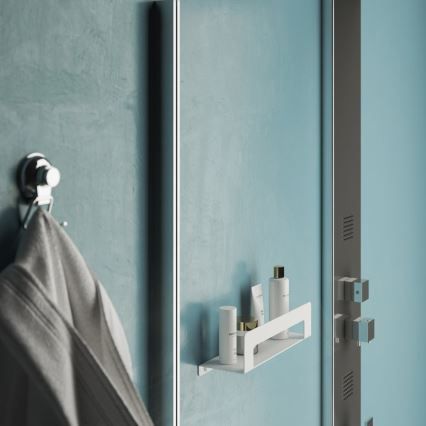 Gedy - CLEO 30 cm törölközőtartós polc matt fehér