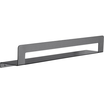 Gedy - CLEO 50 cm-es törölközőtartós polc metál szürke