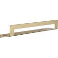 Gedy - CLEO törölközőtartós polc 50 cm matt arany