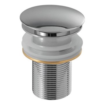 Gedy - CLICK-CLACK mosdó lefolyó, átmérő 6,6 cm, fényes króm