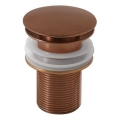 Gedy - CLICK-CLACK mosdókagyló leeresztő, átmérő 6,6 cm, bronz