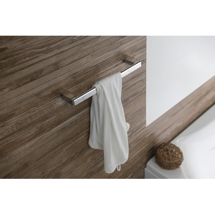 Gedy - Fali törölközőtartó PIRENEI 6,6x35 cm fényezett króm